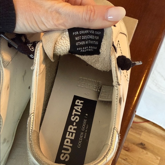 Golden Goose Superstar Classic Dotted Star Size 40 - Picture 9 of 15